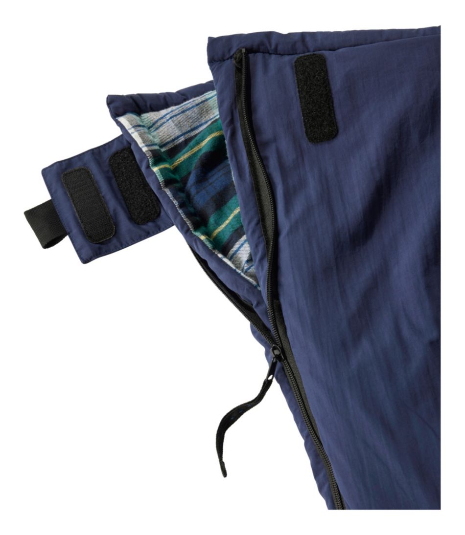 L.L.BeanFlannel Lined Camp Sleeping Bag, 0°