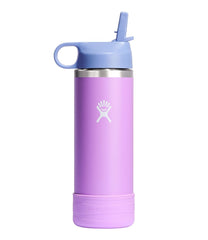 L.L.BeanKids' Hydro Flask Wide Mouth Straw Cap And Boot, 18 oz.