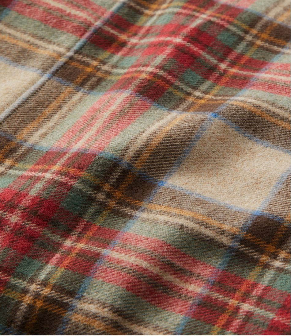 L.L.BeanHeritage Chamois Flannel Sheet Collection, Plaid