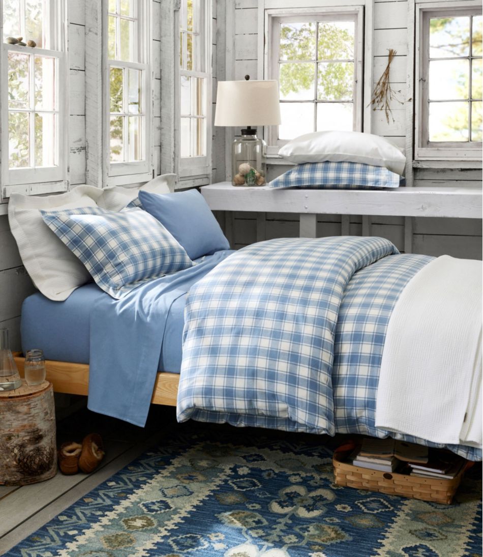 L.L.BeanUltrasoft Comfort Flannel Sheet, Fitted