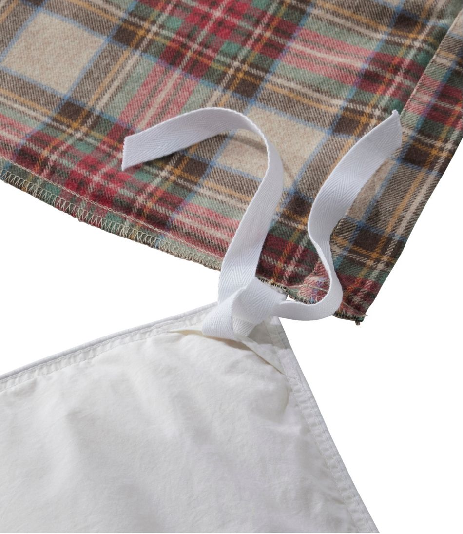 L.L.BeanHeritage Chamois Flannel Comforter Cover Collection, Plaid