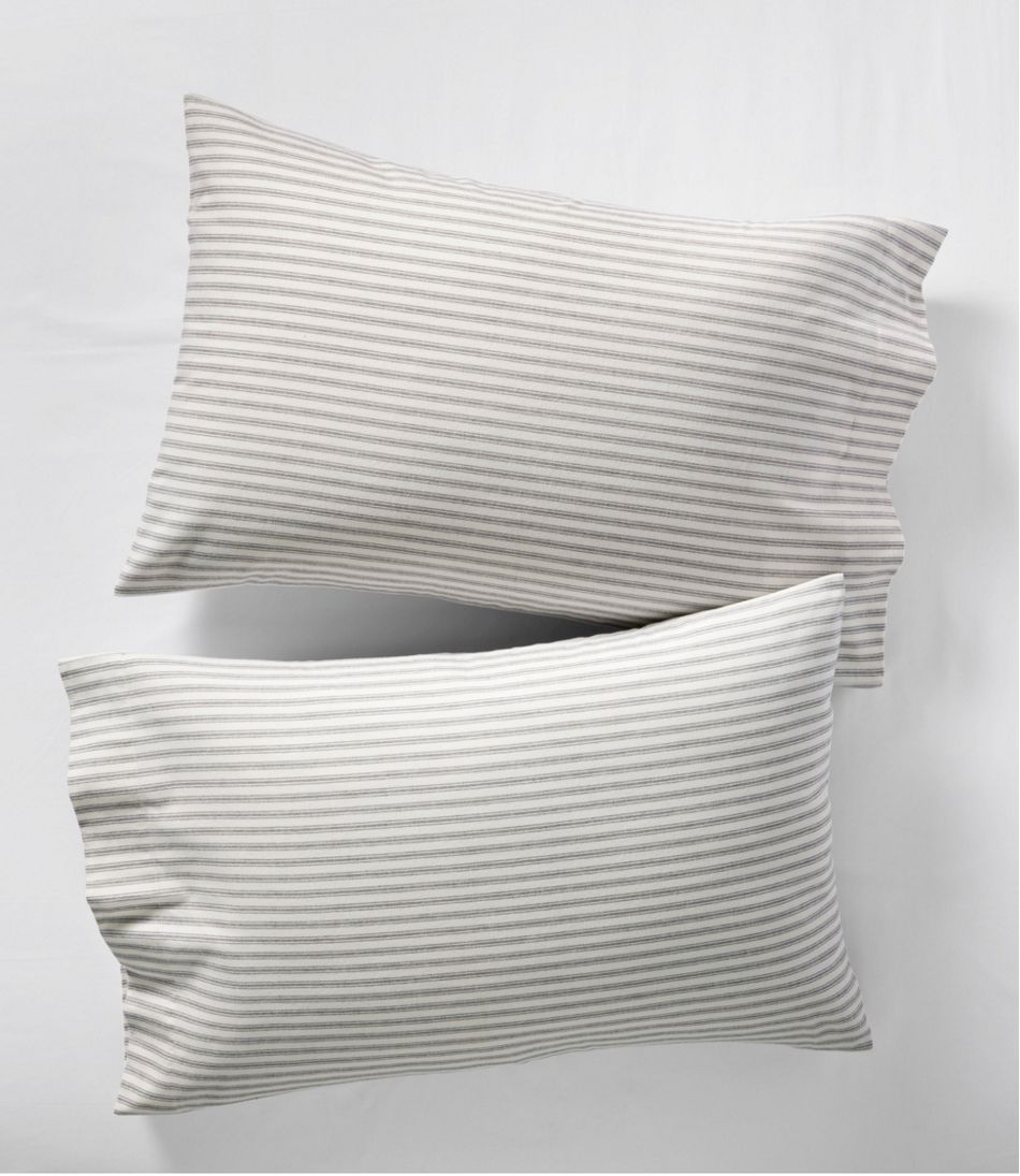 L.L.BeanUltrasoft Comfort Flannel Sheet Set, Stripe
