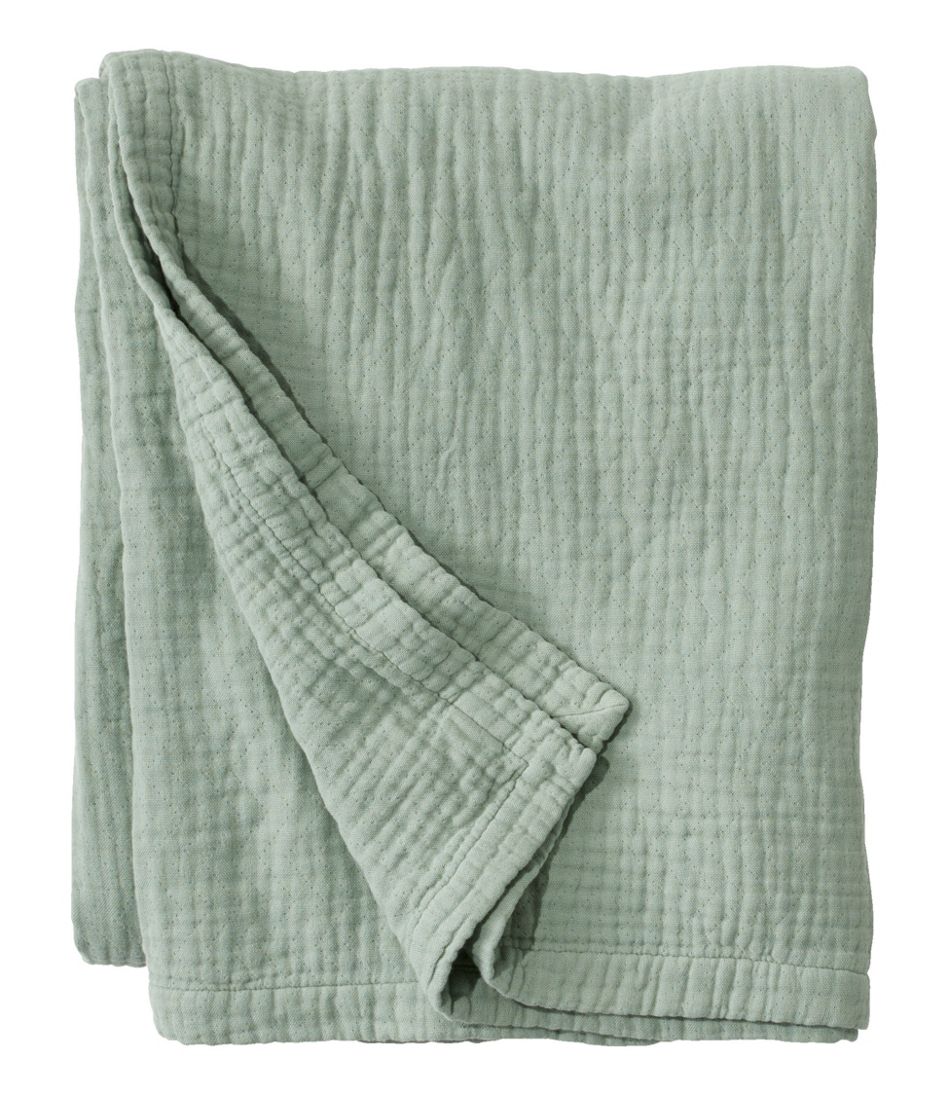 L.L.BeanLightweight Cotton Gauze Blanket