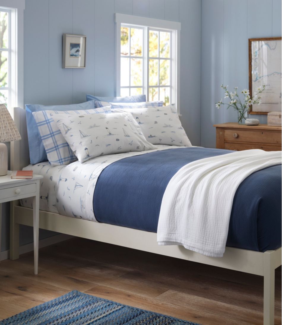 L.L.BeanLightweight Cotton Gauze Blanket