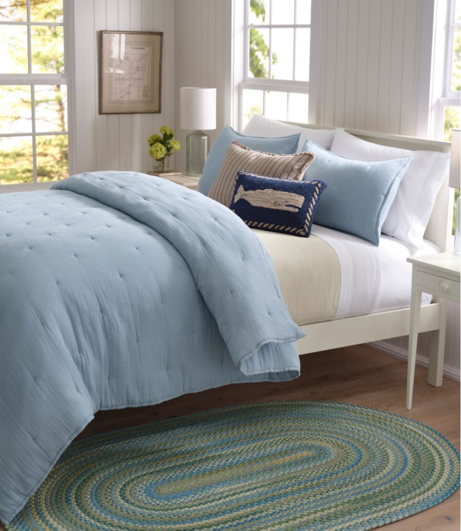 L.L.BeanLightweight Cotton Gauze Blanket