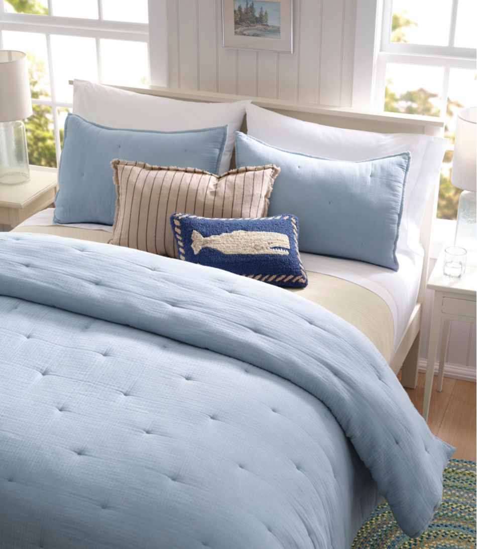 L.L.BeanLightweight Cotton Gauze Blanket