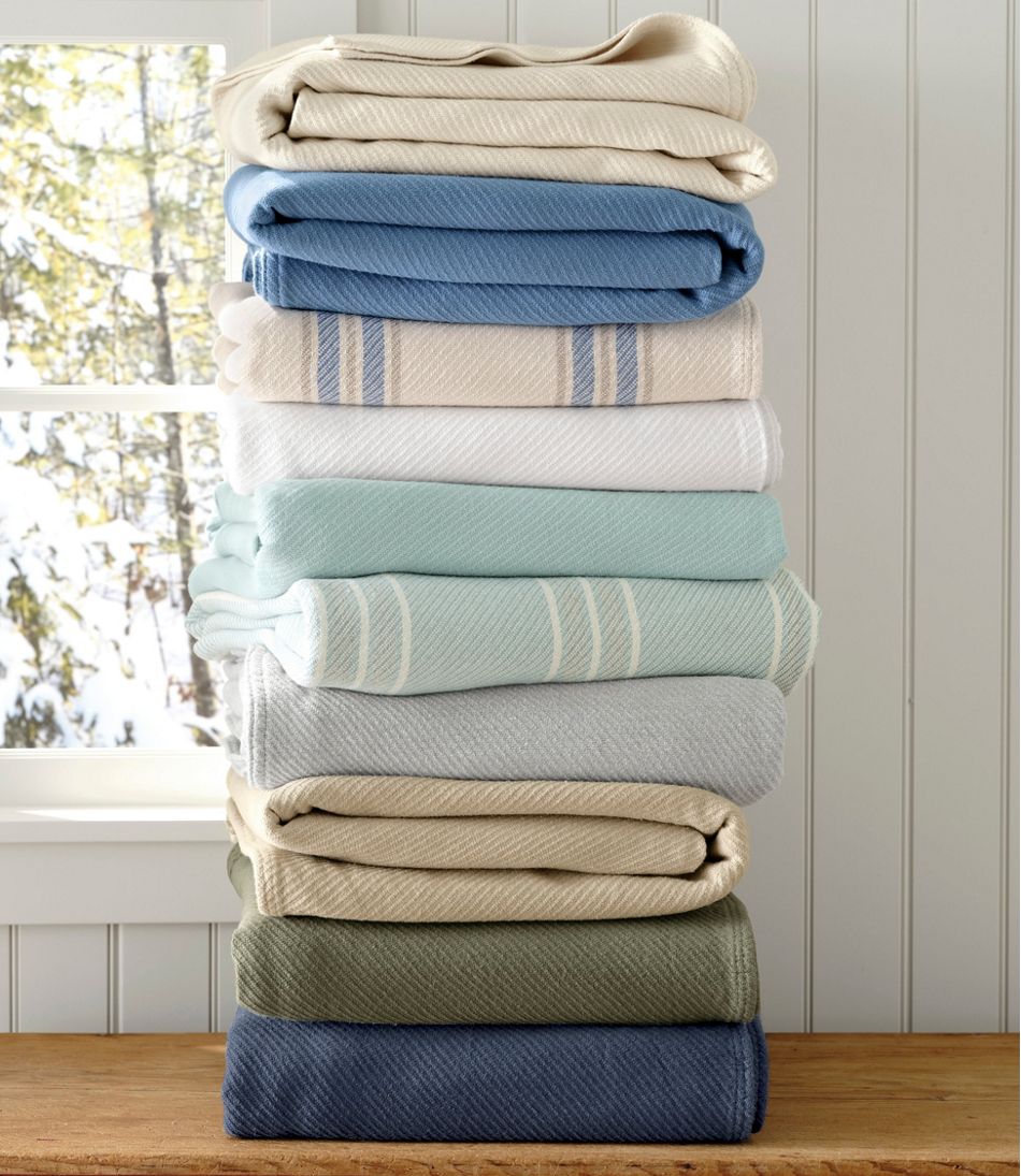 L.L.BeanMaine Twill Blanket