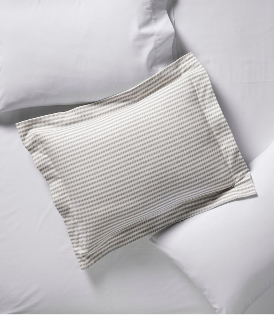 L.L.BeanUltrasoft Comfort Flannel Comforter Cover Collection, Stripe