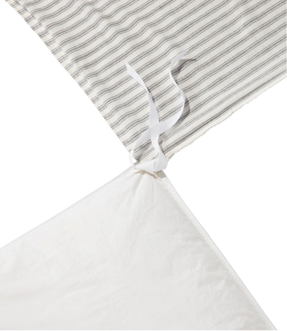 L.L.BeanUltrasoft Comfort Flannel Comforter Cover Collection, Stripe
