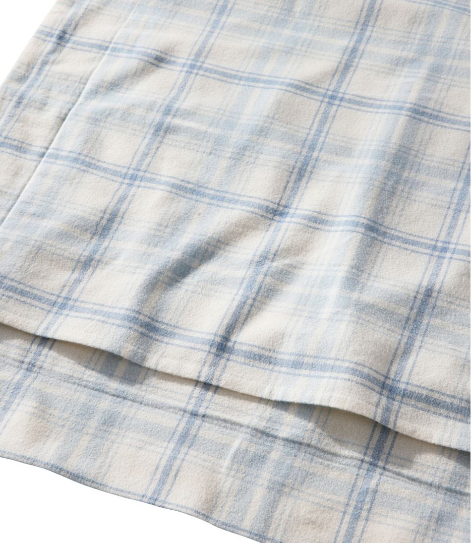 L.L.BeanUltrasoft Comfort Flannel Comforter Cover Collection, Plaid