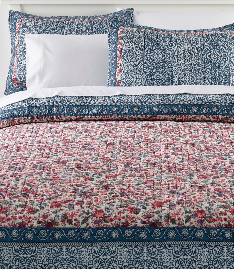 L.L.BeanBorder Floral Quilt Collection