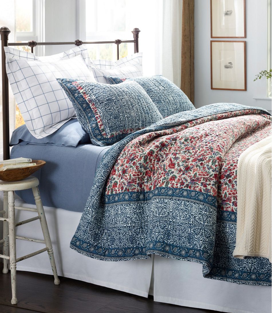 L.L.BeanBorder Floral Quilt Collection