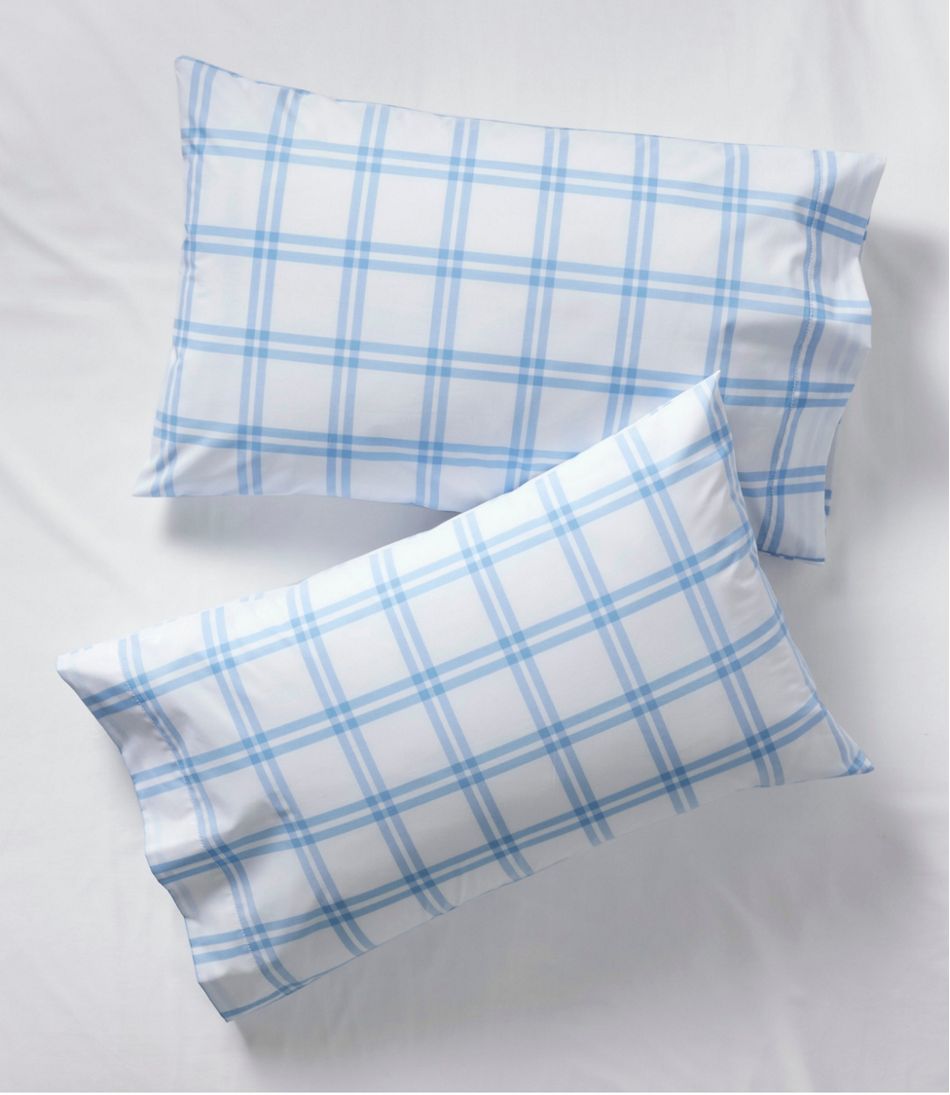 L.L.Bean280-Thread-Count Pima Percale Sheet Collection, Windowpane