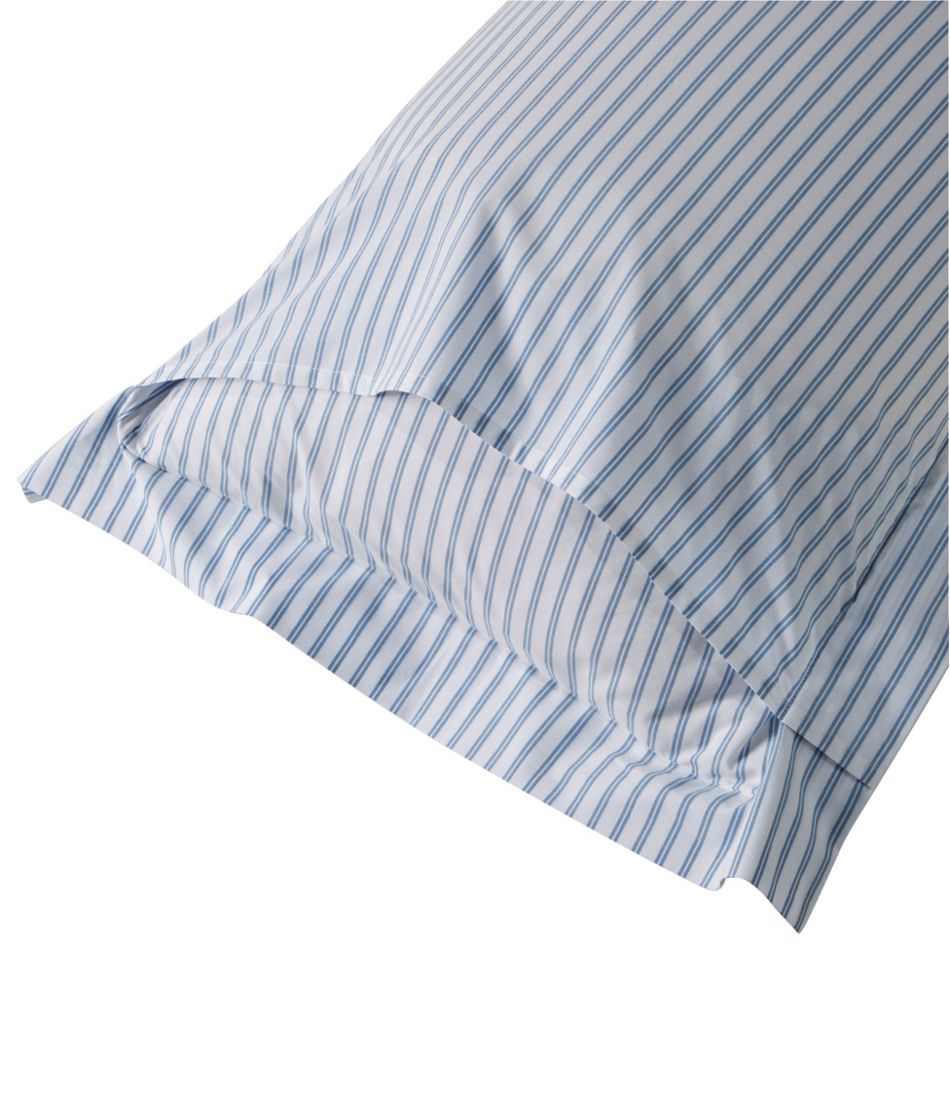 L.L.BeanPremium Egyptian Percale Comforter Cover Collection, Stripe