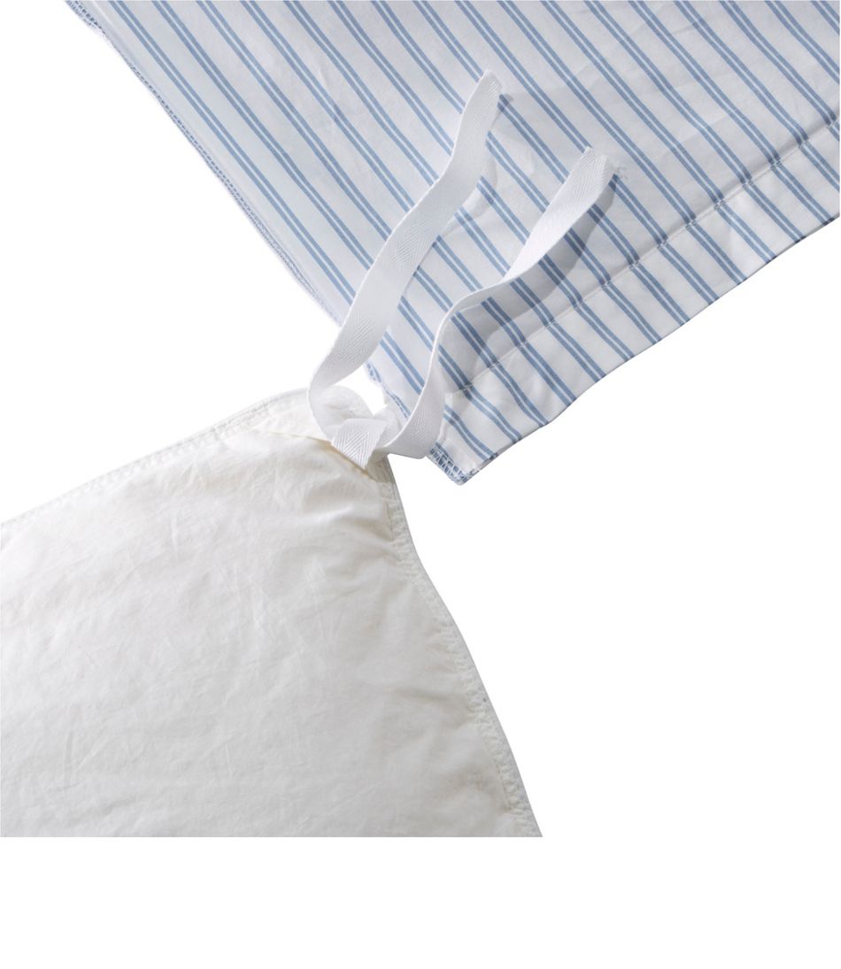 L.L.BeanPremium Egyptian Percale Comforter Cover Collection, Stripe