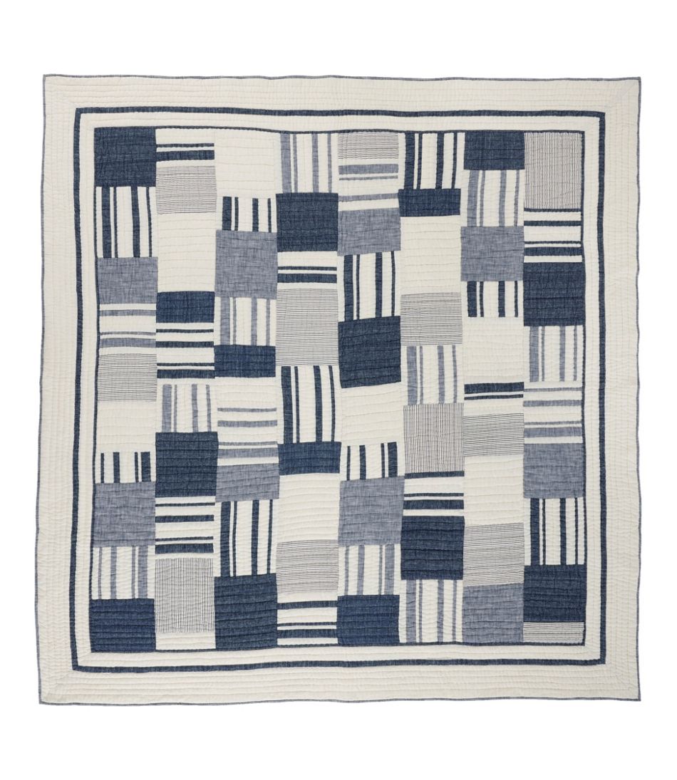 L.L.BeanStriped Patchwork Quilt Collection