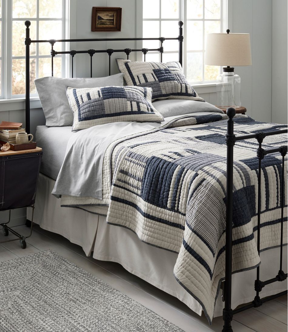 L.L.BeanStriped Patchwork Quilt Collection