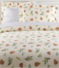 L.L.BeanEvergreen Flannel Comforter Cover Collection