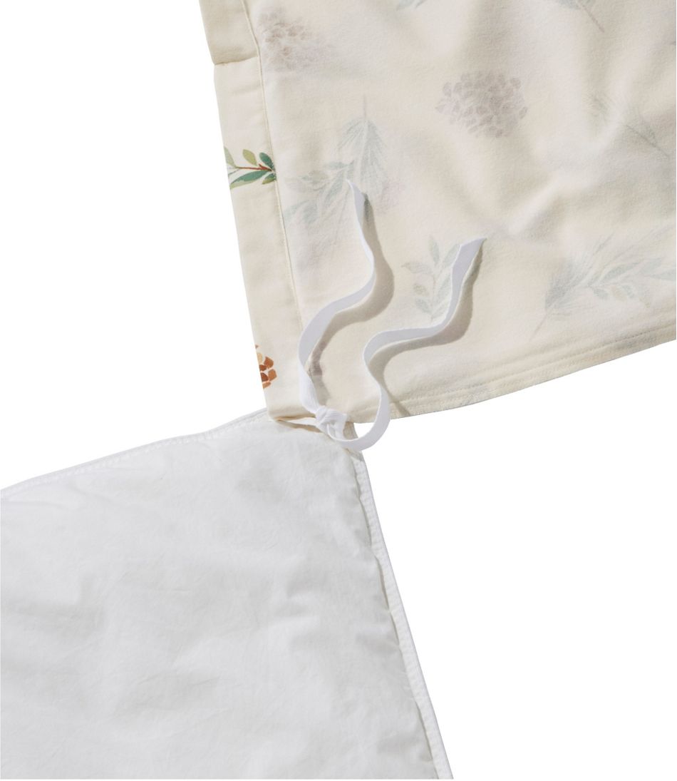 L.L.BeanEvergreen Flannel Comforter Cover Collection
