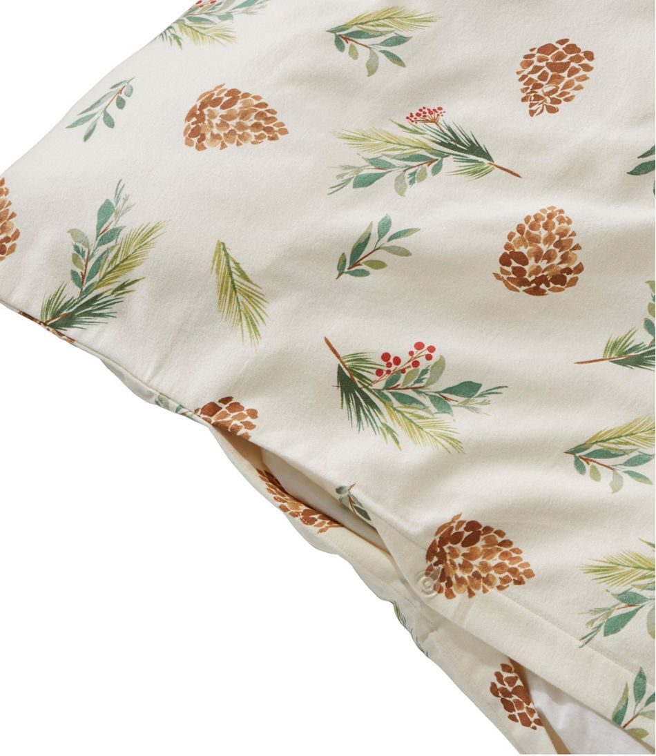 L.L.BeanEvergreen Flannel Comforter Cover Collection
