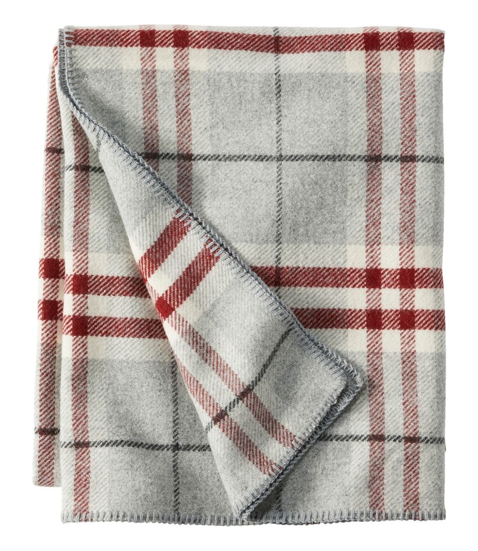 L.L.BeanWashable Wool Blanket, Plaid
