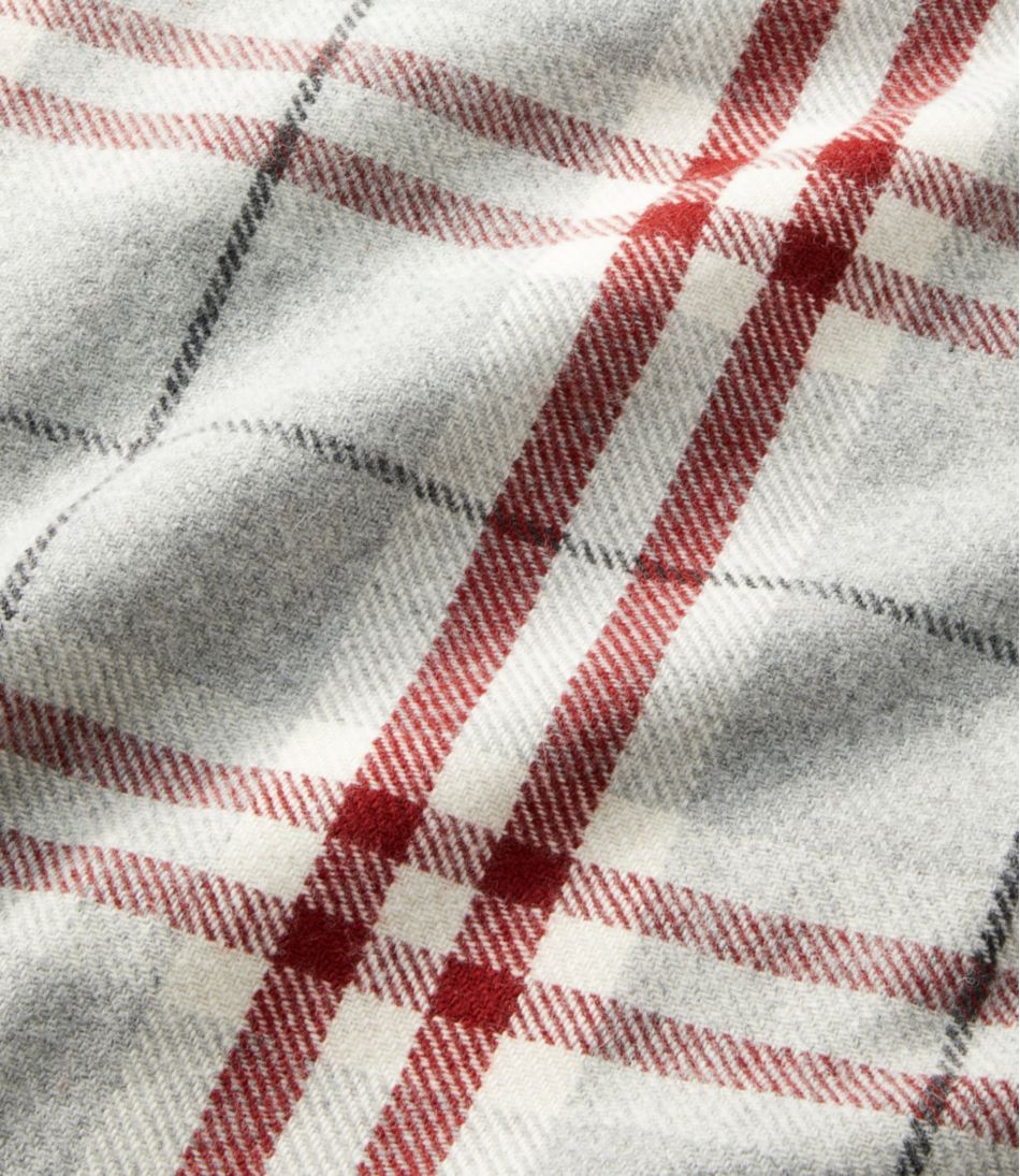 L.L.BeanWashable Wool Blanket, Plaid