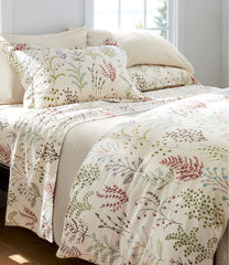 L.L.BeanBotanical Floral Flannel Comforter Cover Collection