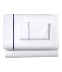 L.L.BeanPremium Egyptian Percale Sheet Collection, Satin Stitch