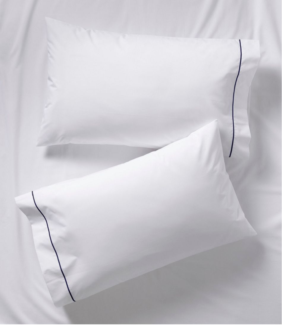 L.L.BeanPremium Egyptian Percale Sheet Collection, Satin Stitch