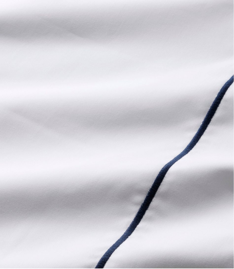 L.L.BeanPremium Egyptian Percale Sheet Collection, Satin Stitch
