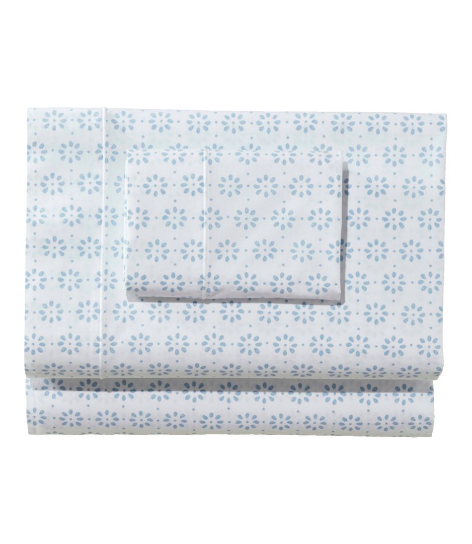 L.L.BeanSunwashed Percale Sheet Collection, Print