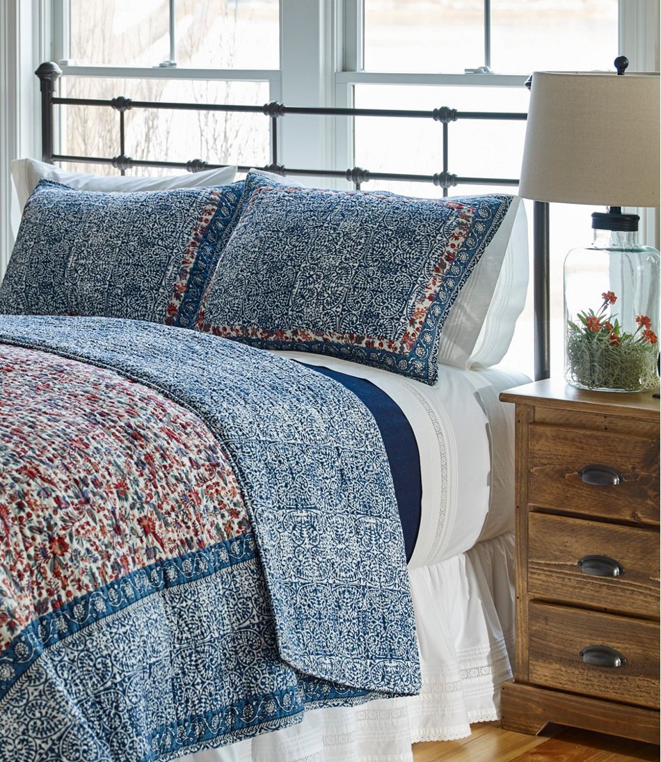 L.L.BeanSunwashed Pintuck Sheet Collection