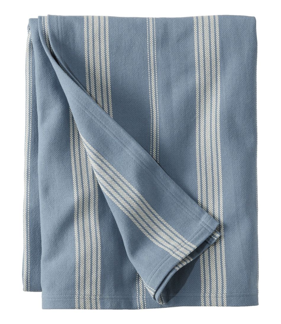 L.L.BeanOrganic Cotton Blanket, Stripe