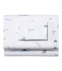 L.L.BeanNautical Boats Percale Sheet Collection