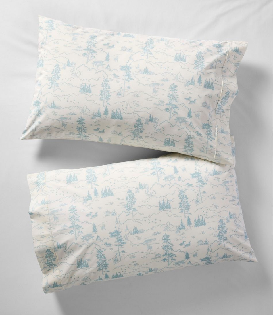 L.L.BeanLakeside Toile Percale Sheet Collection