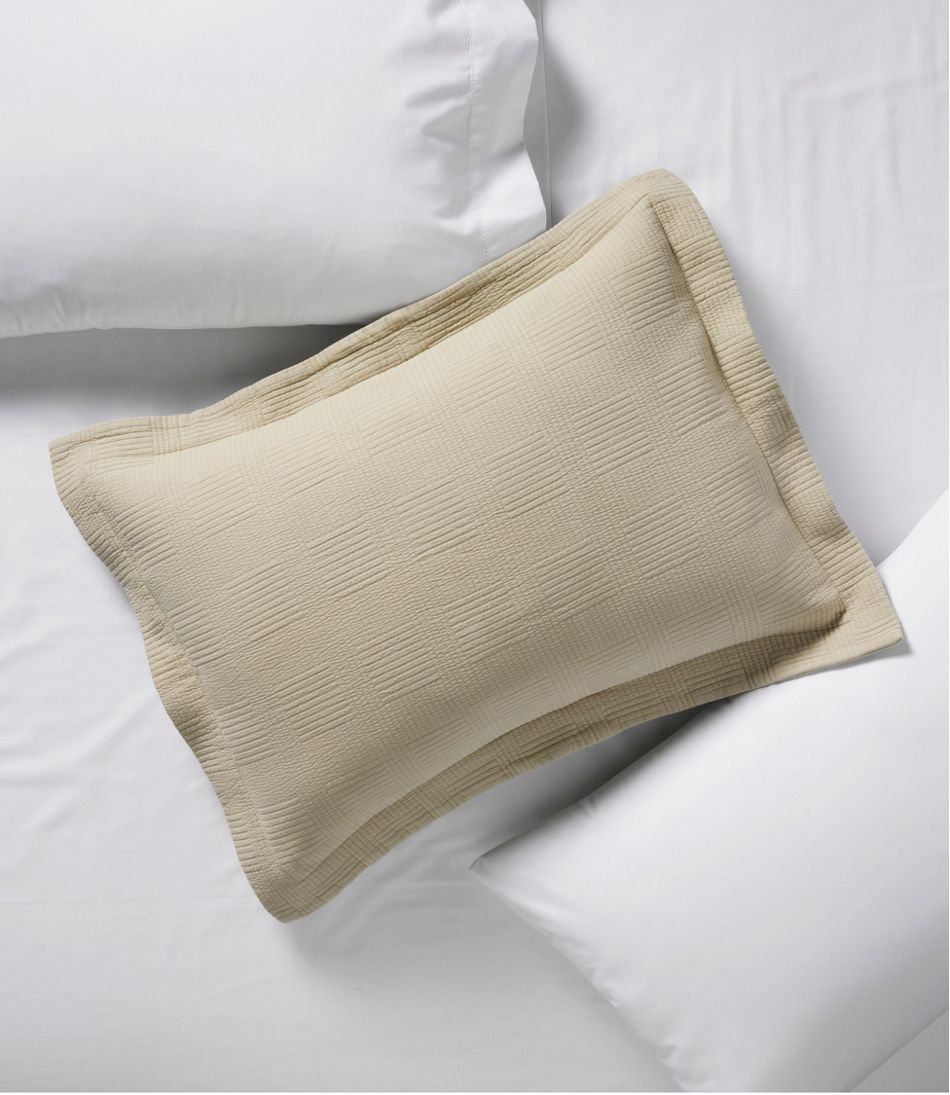 L.L.BeanVintage Matelassé Sham
