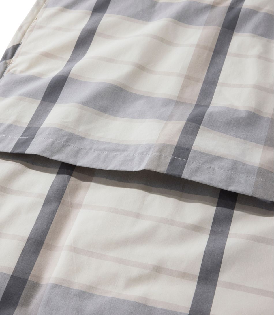 L.L.BeanUltrasoft Cotton Comforter Sham, Plaid