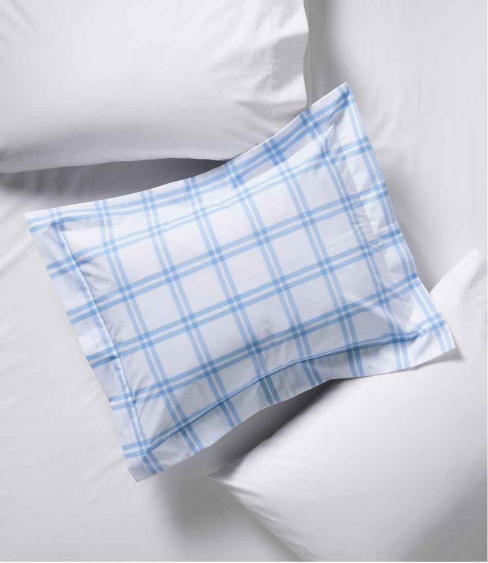 L.L.Bean280-Thread-Count Pima Cotton Percale Comforter Cover Collection, Windowpane
