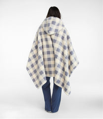 L.L.BeanCozy Sherpa Wearable Throw, Plaid