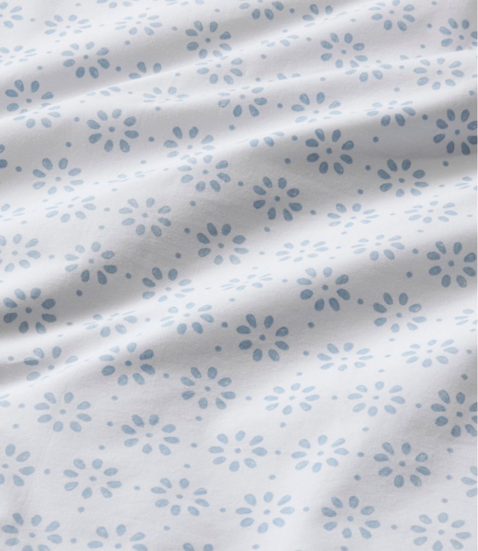 L.L.BeanSunwashed Percale Comforter Cover, Print