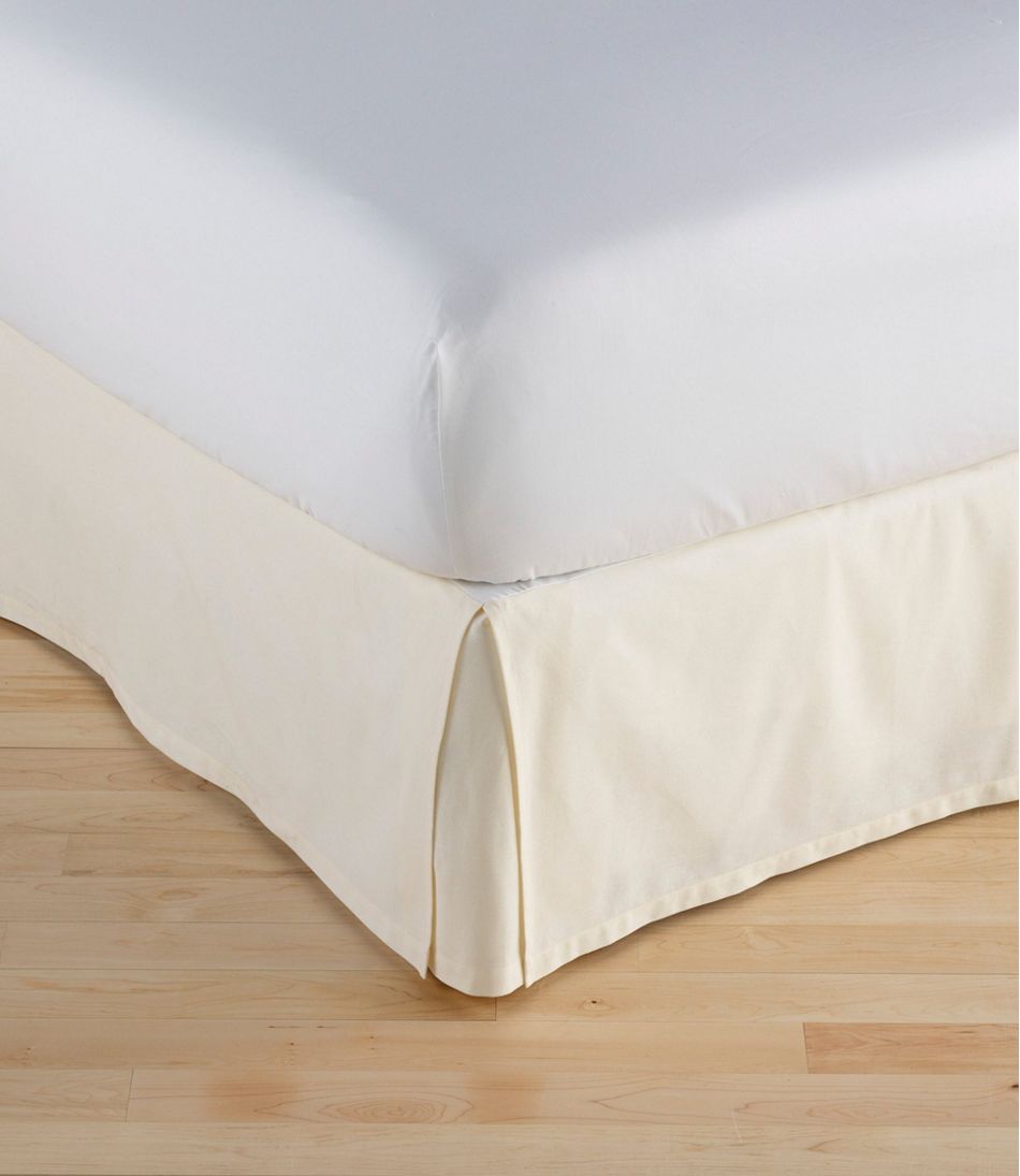L.L.BeanBox Pleat Bed Skirt