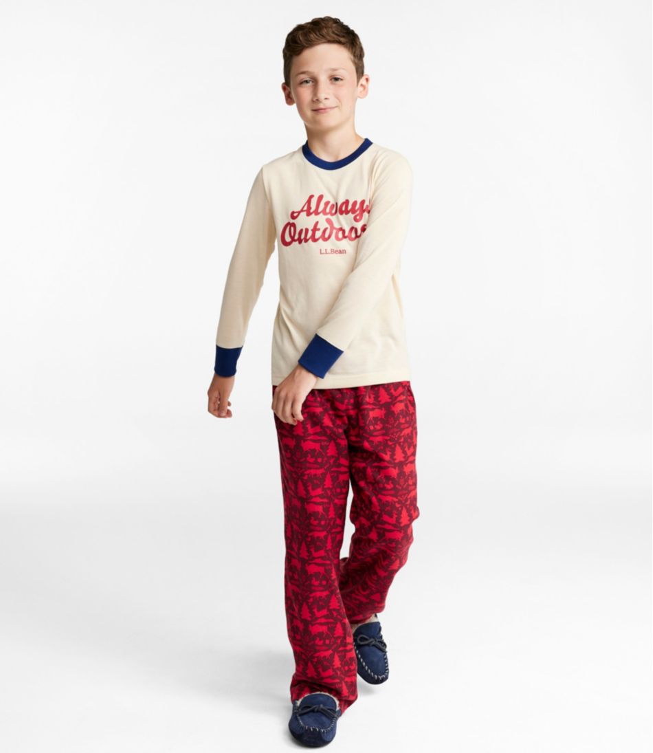 L.L.BeanKids' Flannel Pajamas