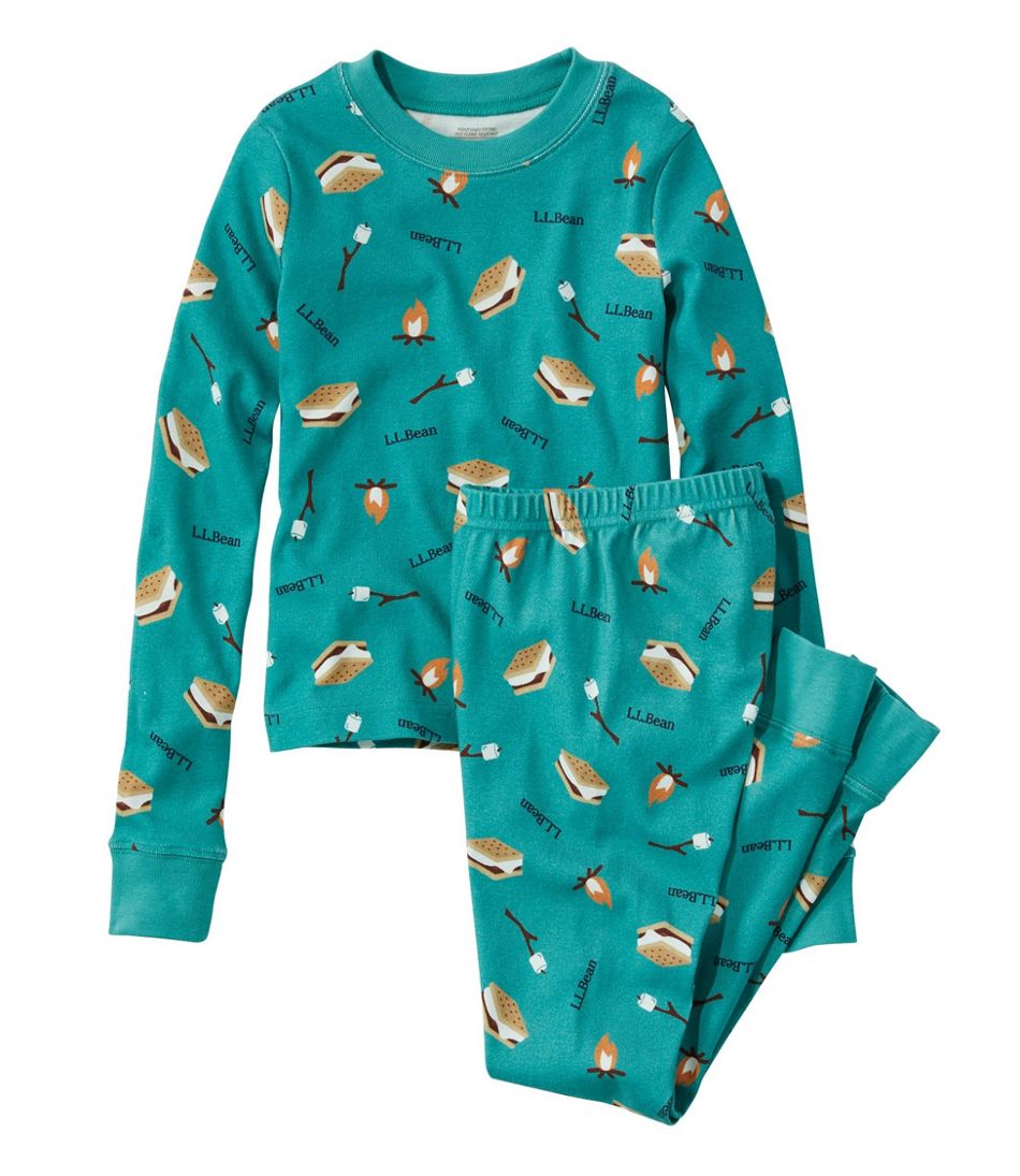 L.L.BeanKids' Organic Cotton Fitted Pajamas