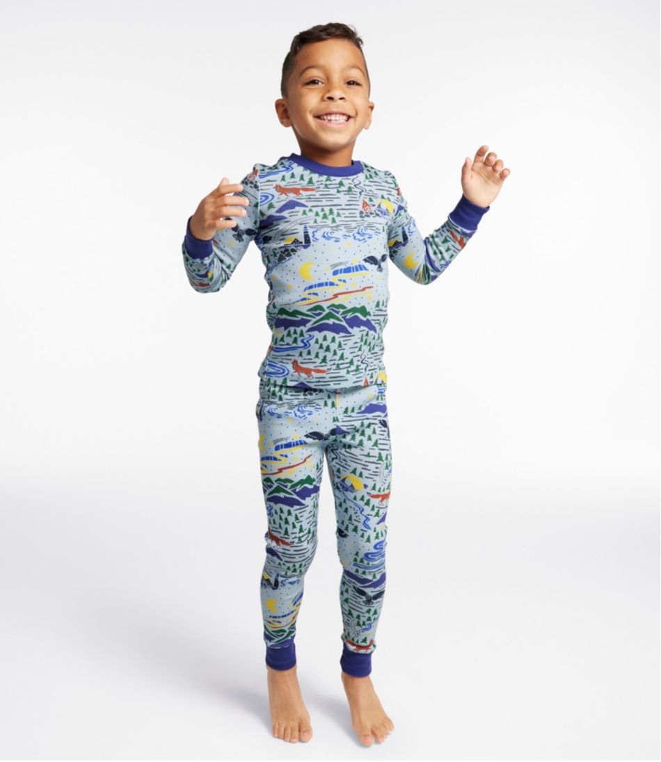 L.L.BeanKids' Organic Cotton Fitted Pajamas
