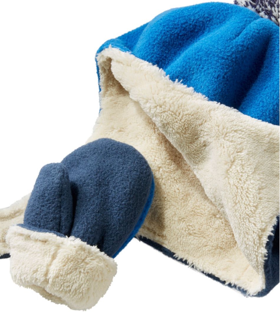 L.L.BeanInfants' and Toddlers' Mountain Classic Fleece Hat and Mitten Set