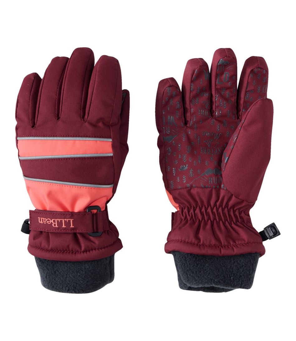 L.L.BeanKids' Wintry Mix Waterproof Gloves
