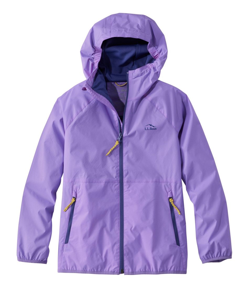 L.L.BeanKids' Wind and Rain Jacket, Lined