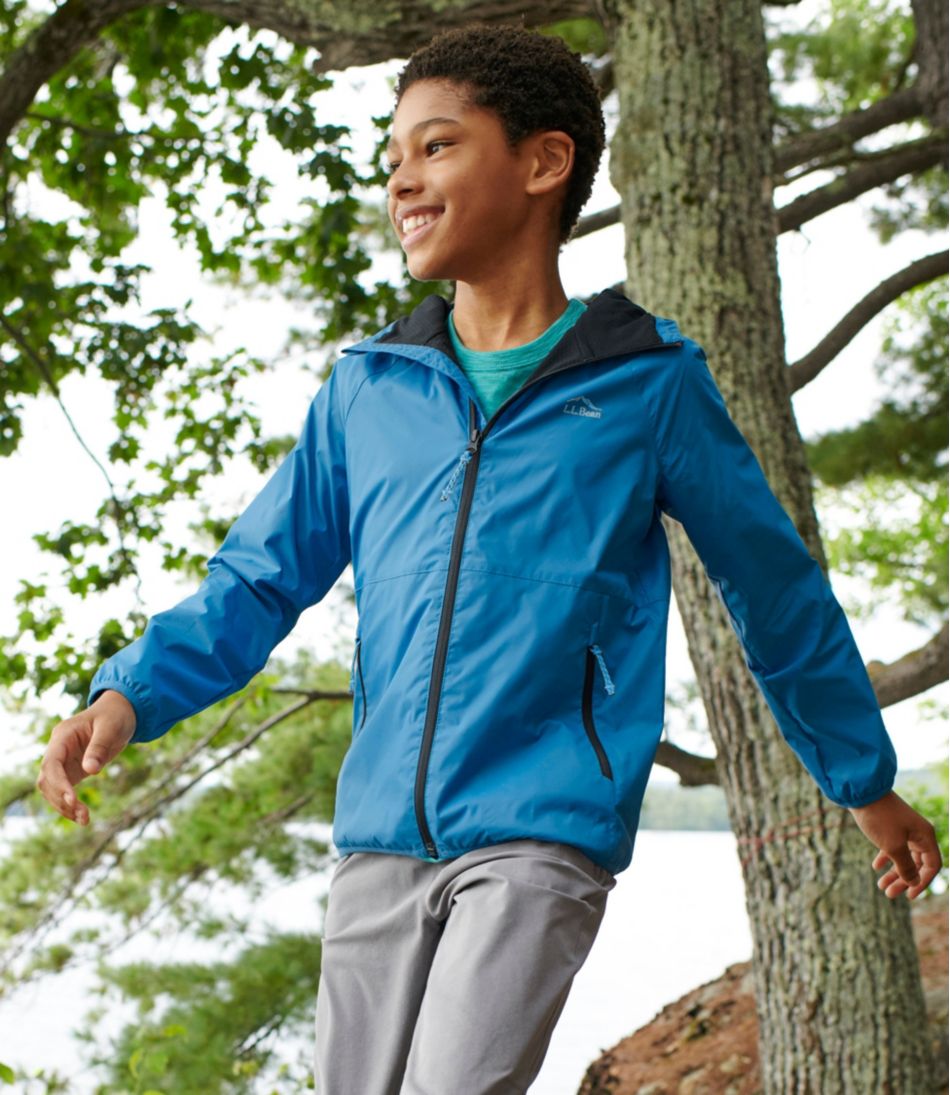 L.L.BeanKids' Wind and Rain Jacket, Lined