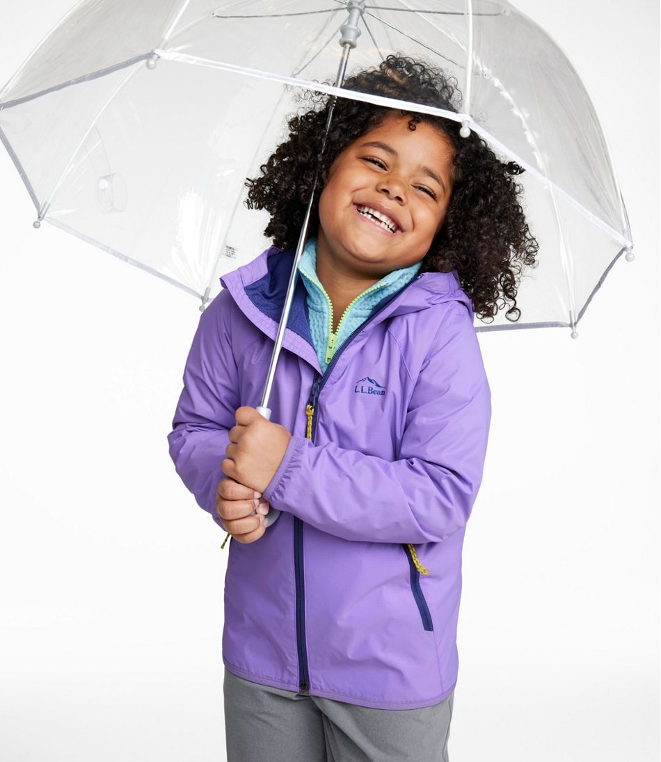 L.L.BeanKids' Wind and Rain Jacket, Lined
