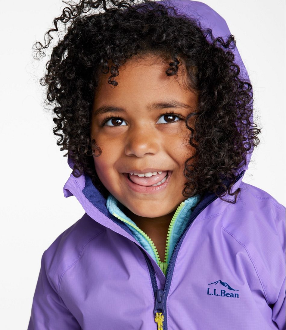 L.L.BeanKids' Wind and Rain Jacket, Lined